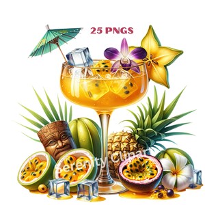 Tropical Cocktail, Watercolor Clipart, Watercolor Cocktails, Tropical Clipart, Summer Cocktails Png, Cocktail Clip Art, Alcohol Clipart, Png Tropical Drinks, Alcoholic Drinks Png, Summer Drinks Png, Watercolor Drinks, Summer Party Clipart, Summer Clipart Png