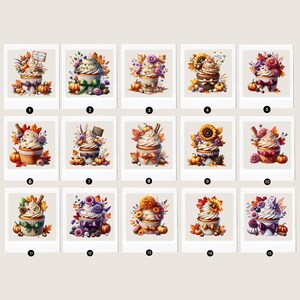 Autumn Cupcake Clipart, Autumn Cupcake PNG, Cupcake Clipart, Cupcake PNG, Thanksgiving Clipart, Thanksgiving PNG, Halloween Clipart, Halloween PNG, Pumpkin PNG, Fall Clipart, Fall PNG, Sweet Treats, Dessert Clipart, Instant Download, Commercial Use