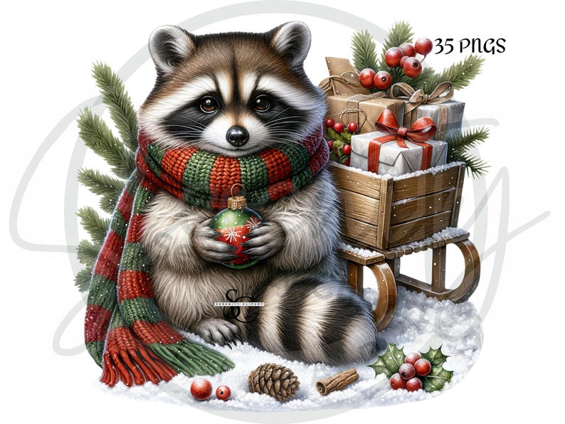 watercolor clipart, woodland animals, christmas clipart, animal graphics, holiday decor, cute animal art, png clipart, forest animals, winter clipart, sublimation designs, commercial use art, woodland decor, baby animal clipart