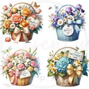 Mothers Day Clipart, Happy Mothers Day, Mothers Day Clipart, Digital Download, Commercial Use, Happy Mothers Day, Mothers Day Png, Watercolor Clipart, Mothers Day Graphics, I Love Mom Clip Art, Family Clipart, Mom And Baby Clipart, Motherhood Clipart