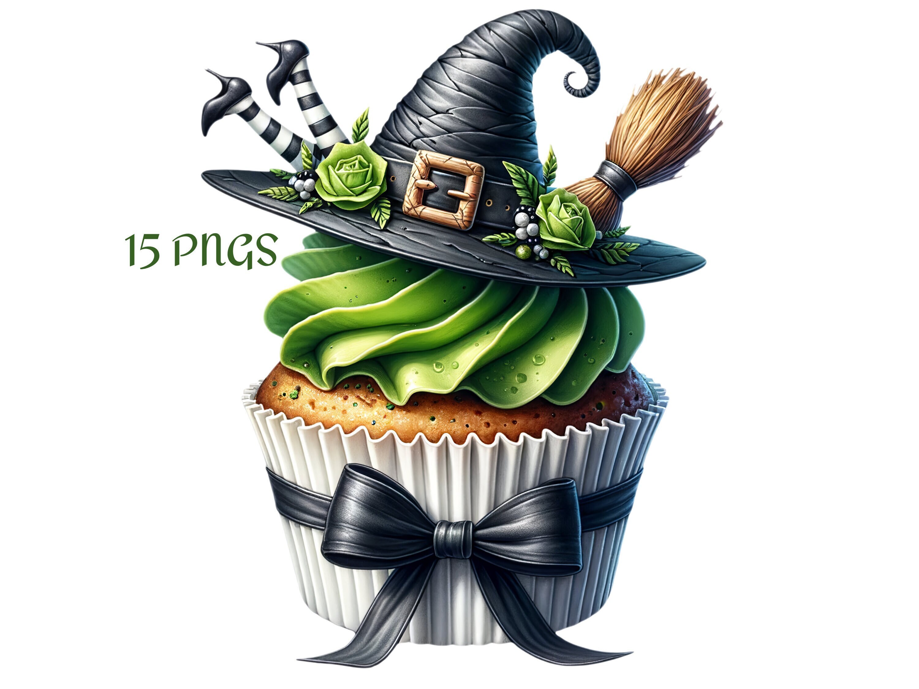 halloween-cupcake-clipart-spooky-monster-dessert-png-bundle-witch