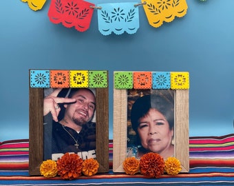 Día De Los Muertos Frame | Rustic Frame | Custom Frame | Day of the Dead | ALTAR | OFRENDA