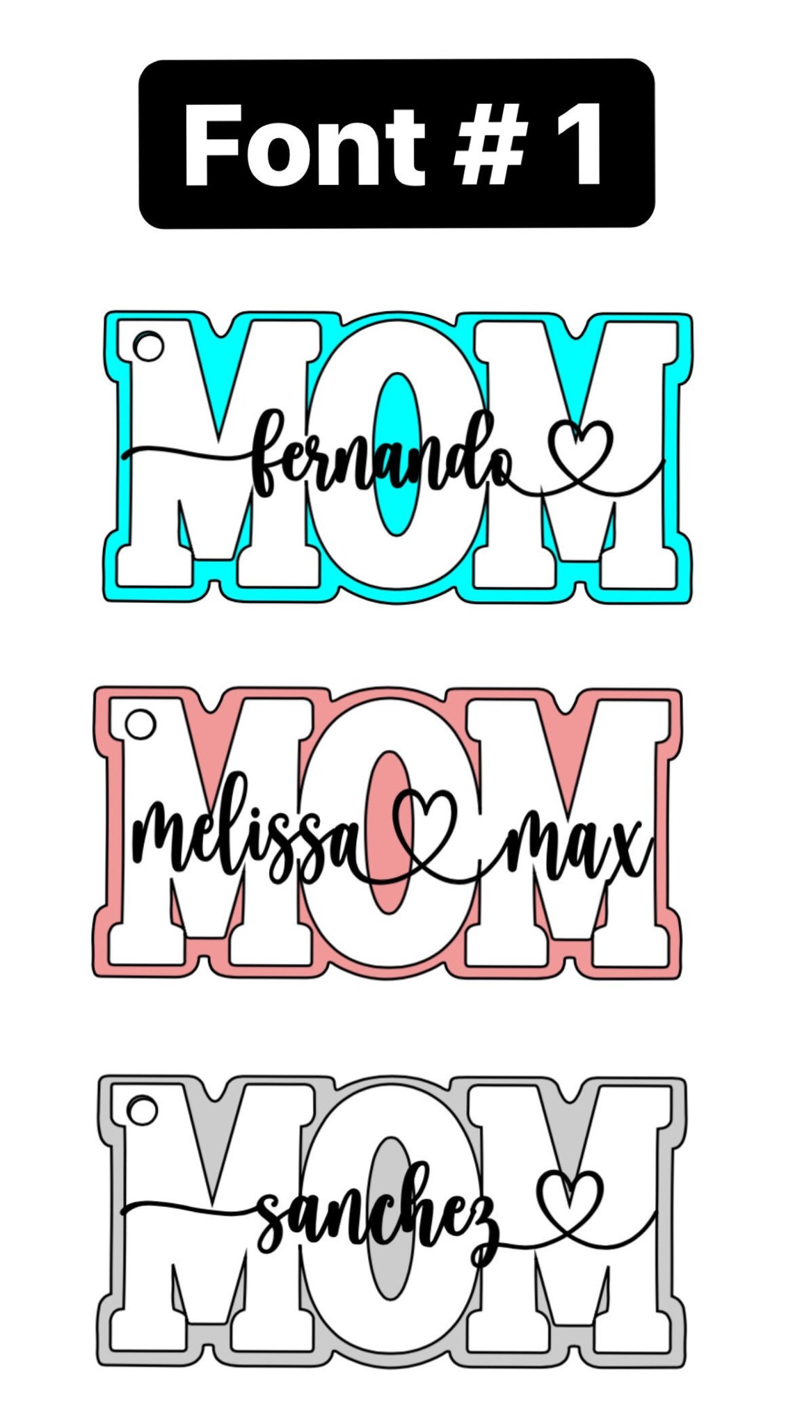 Mimi Gigi Nana Yaya Oma Memew Geschenk-Set: Große Tragetasche & Make-up-Tasche Aus Segeltuch