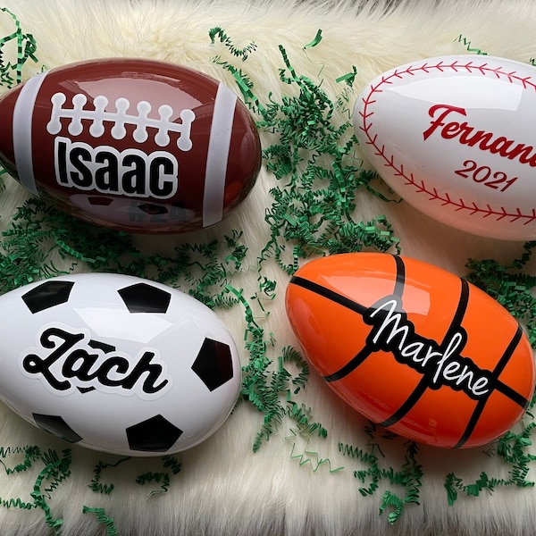 Sports Easter Eggs Etsy