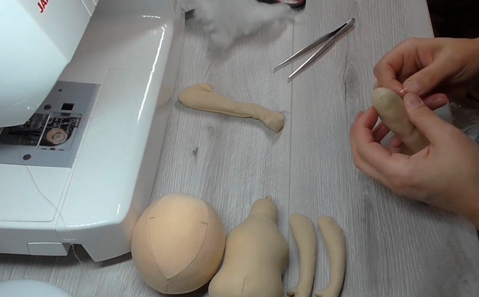 Make Doll Handmade Yourself Sewing Doll Body 11 Inch Pattern Etsy