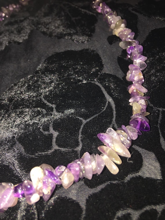 Real nice amethyst necklace