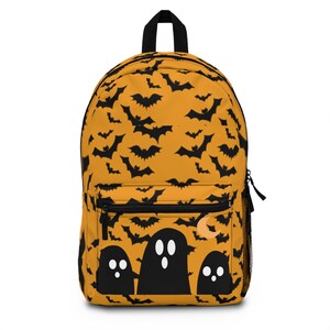 Spooky Bat Backpack - Perfect for Halloween, School, Trick-or-Treating, Everyday Use, Unique Gift Idea!