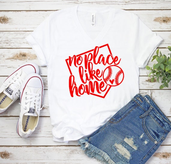 no place like home baseball shirt