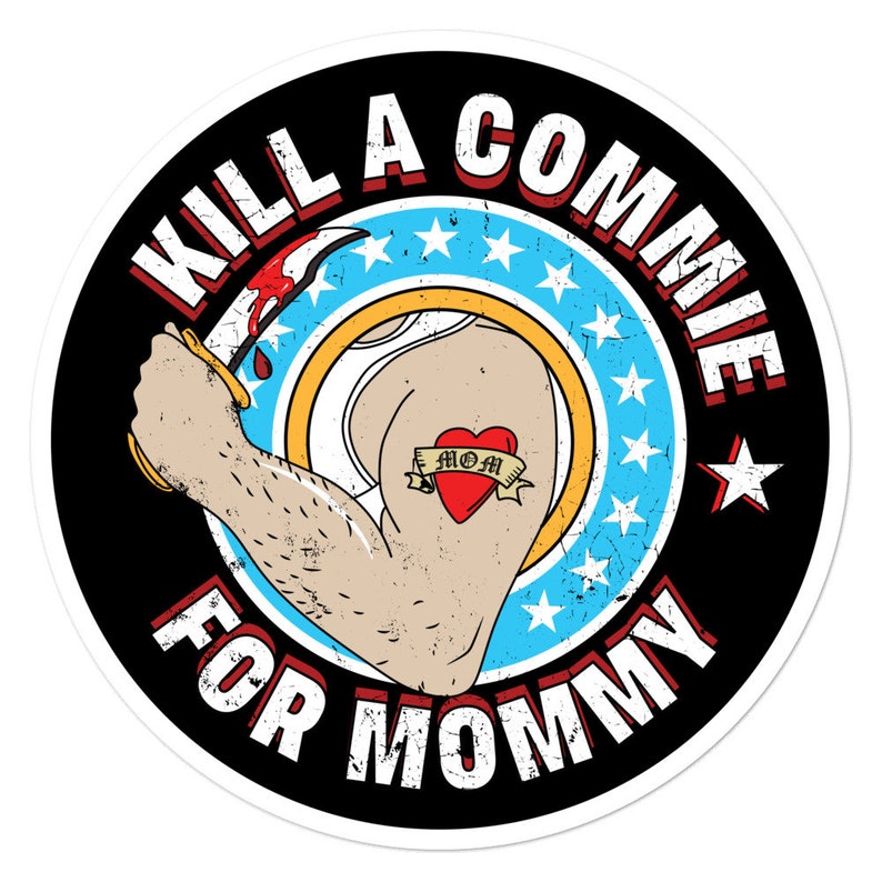 Ramones kill a commie for mommy shirt Clearance