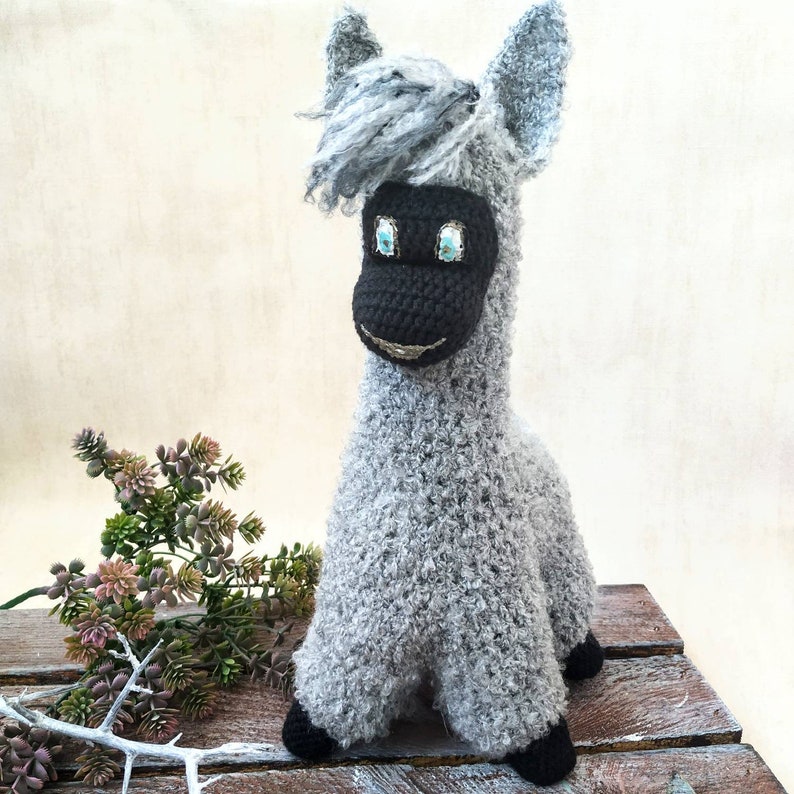 Llama Stuffed Animal Alpaca Crochet Toy Amigurumi Llamas Furry Etsy