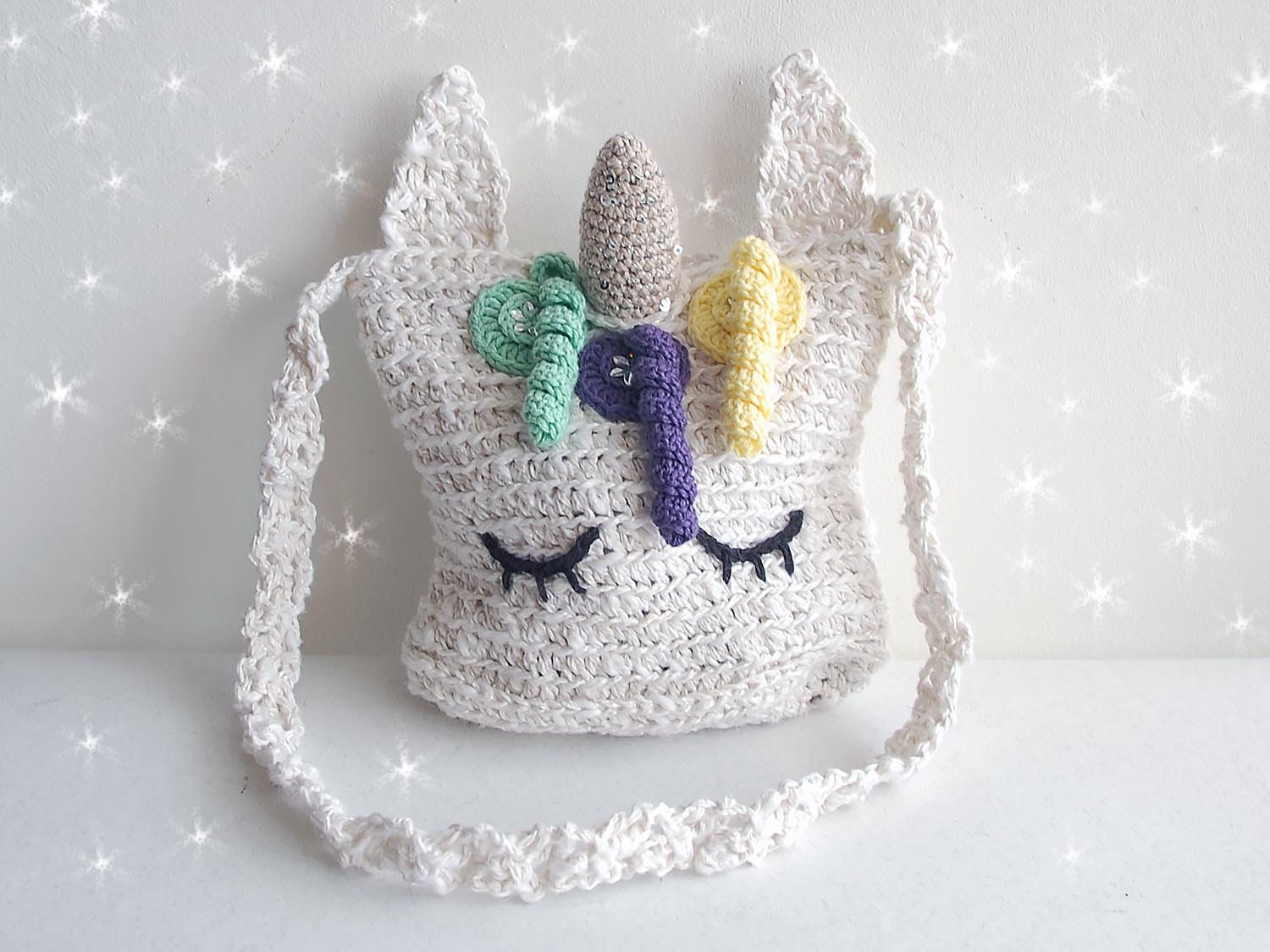 Personalizado Unicornio Bolsón Bolso Bolsa de compras Showerproof Idea de Regalo de Navidad
