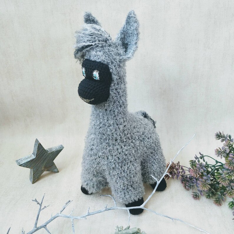 Llama Stuffed Animal Alpaca Crochet Toy Amigurumi Llamas Furry Etsy