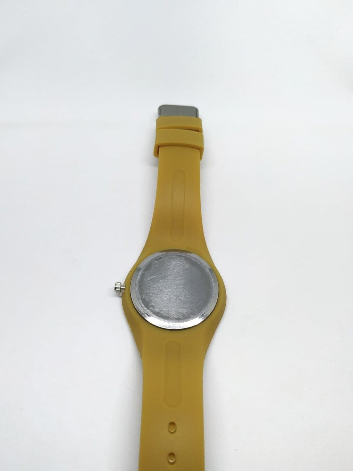 Sign Language Watch Mustard and White Handmade Silicone Etsy UK