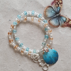 Choker Dragon scale, short necklace with pendant