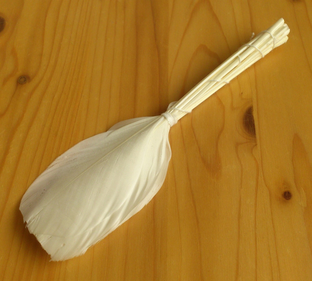 Pastry Brush 100 NATURAL Handmade Hungarian Goose Feather Basting