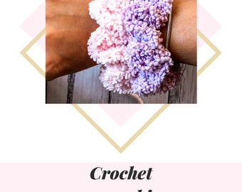 Crochet Scrunchie PDF Pattern