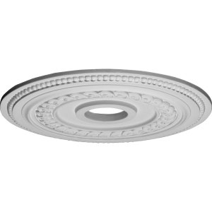 Ekena Millwork 15 3/4"OD X 3 7/8"ID X 3/4"P Berkshire Ceiling Medallion Fits Canopies Up To 7 Hand Painted Gold