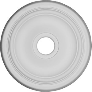 19 1/2&quot; OD x 3 1/2&quot;ID x 1 5/8&quot;P Traditional Ceiling Medallion
