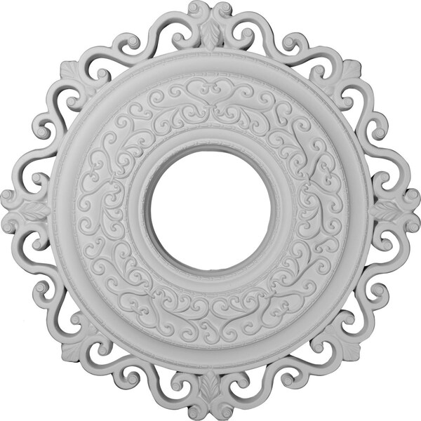 22"OD x 6 1/4"ID x 1 3/4"P Orrington Ceiling Medallion (Fits Canopies up to 6 1/4")