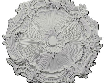16 3/4"OD x 1 3/8"P Plymouth Ceiling Medallion (Fits Canopies up to 1 5/8")