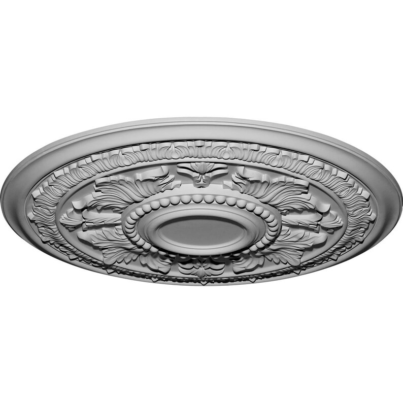 22 5/8od X 1 3/4p Bordeaux Ceiling Medallion Fits Canopies Up To 3 1/4