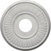 15 3/4'OD x 3 7/8'ID x 3/4'P Berkshire Ceiling Medallion (Fits Canopies up to 7') 