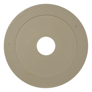 Endurathane Melonie Ceiling Medallion, 16"OD X 3 5/8"ID X 3/4"P (Fits Canopies Up To 6 3/8"), Hand-Painted Ultra Pure White Finish