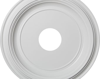 Traditional Thermoformed PVC Ceiling Medallion