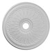 29 1/8'OD x 3 5/8'ID x 1'P Oakleaf Ceiling Medallion (Fits Canopies up to 6 1/4') 