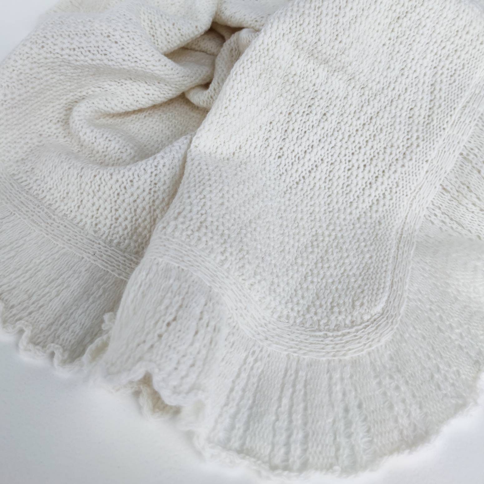 White Baby Blanket Knitted Merino Wool Christening Blanket Etsy Australia