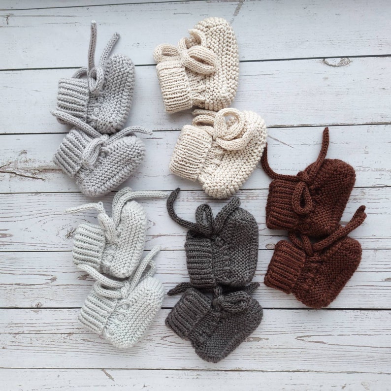 Newborn Gift Baby Boy Booties Merino Wool Baby Shoes for New Etsy