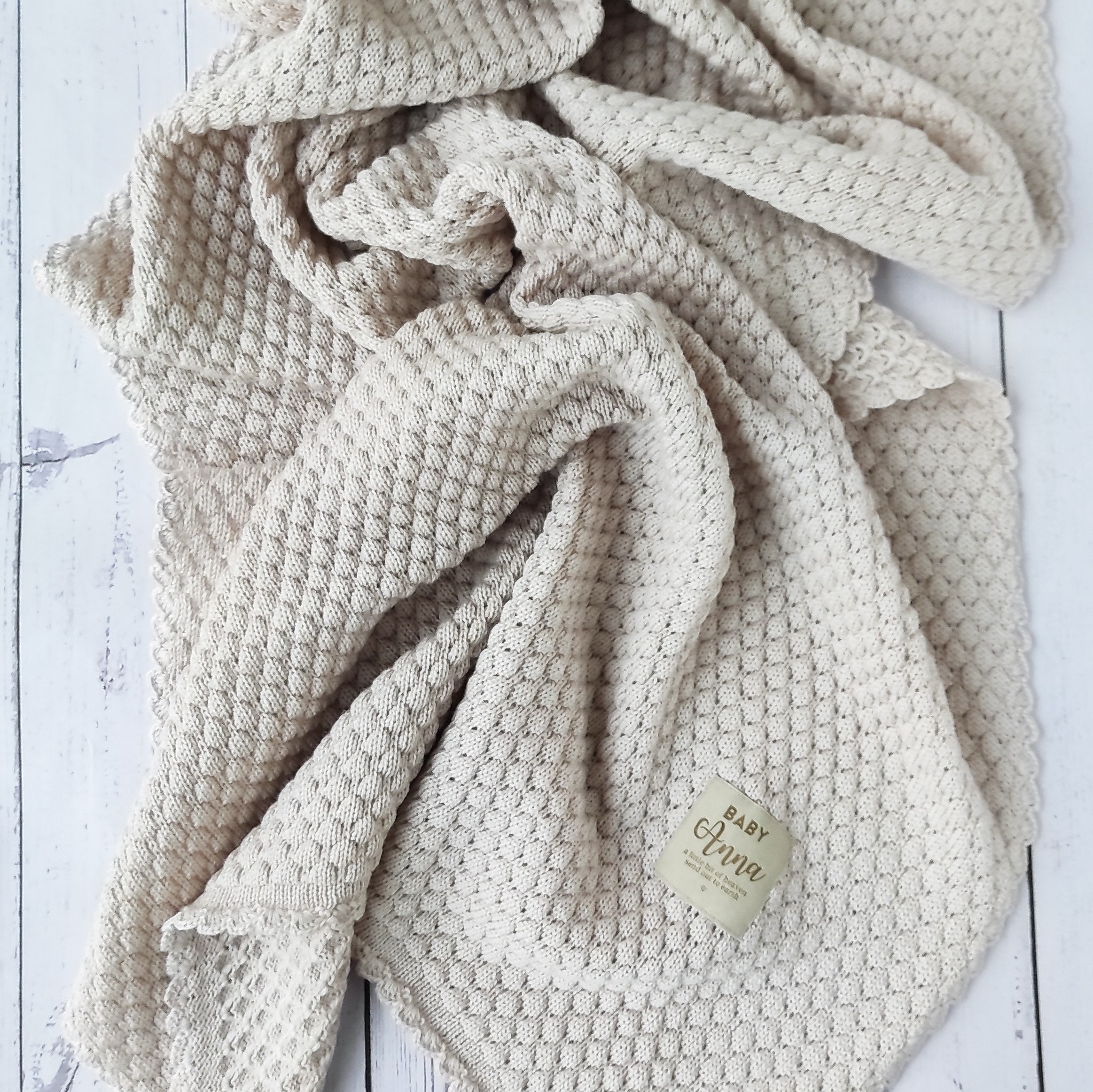 【ayi】BABY WOOL BLANCKET STOLE Personalized Baby Blanket Merino Wool, Personalized Baby Stroller