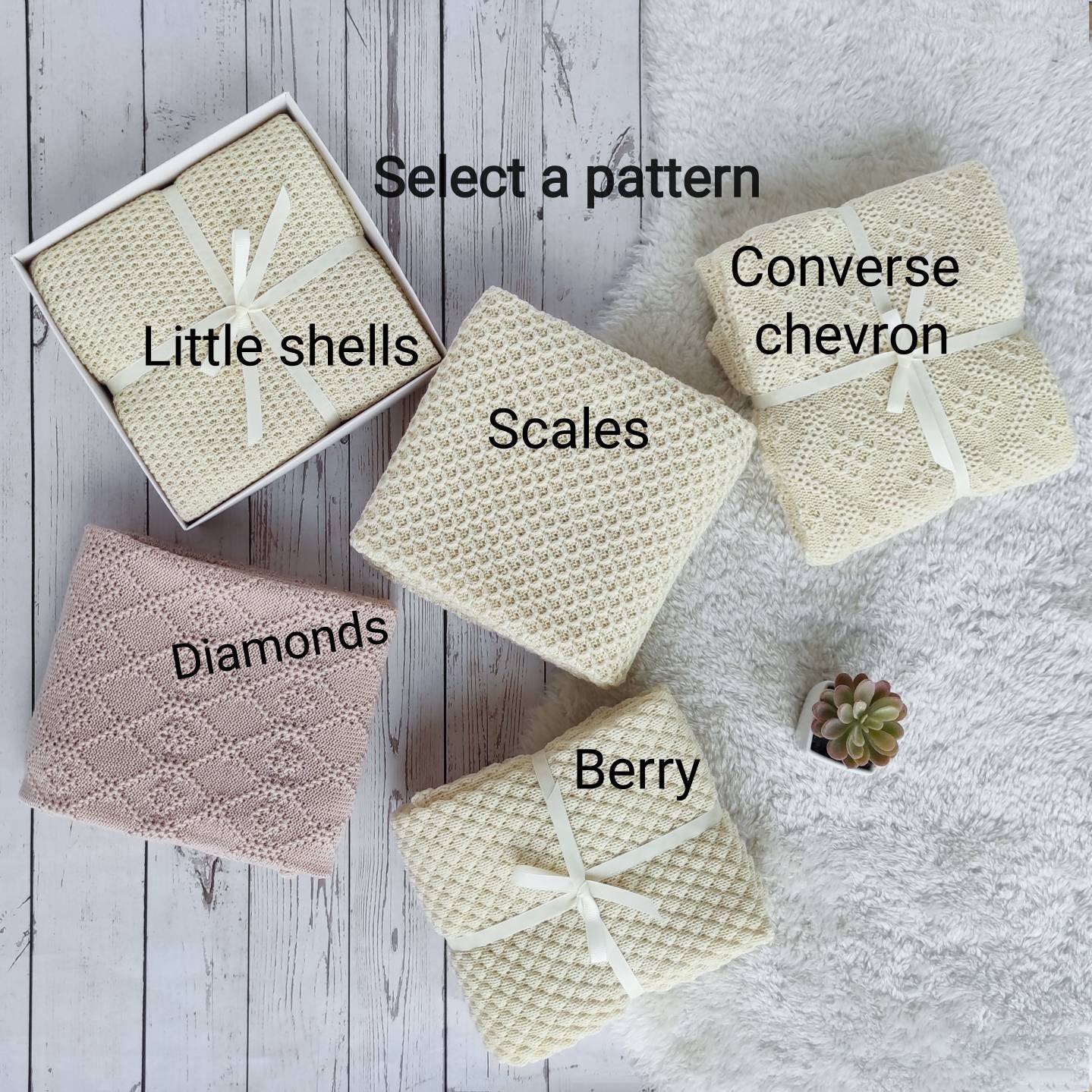 Soft baby blanket knit merino wool unisex baby travel blanket Etsy