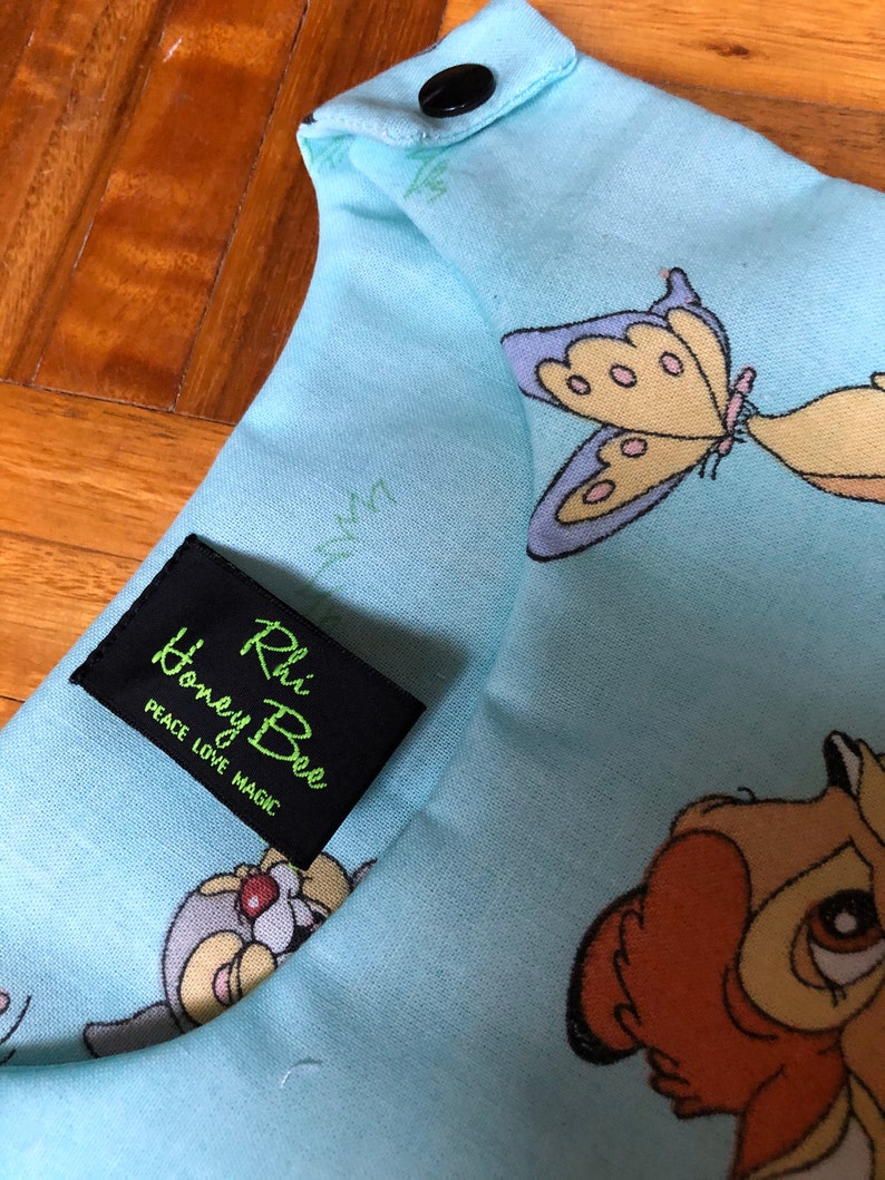Gorgeous Vintage handmade Bambi baby harem romper playsuit size EU 6268-36 Months