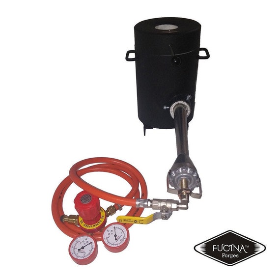 Fucina Forges 10Kg Propane Metal Melting Furnace Propane Forge Metal Melter USA