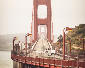 Golden Gate Bridge in Fog Fine Art Photo