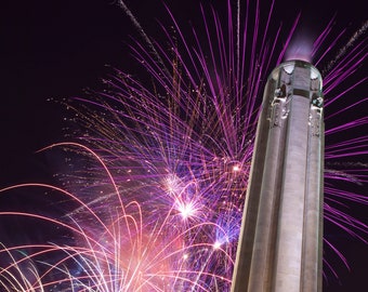 Fireworks at The Liberty Memorial