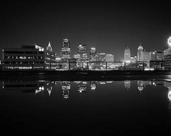 KC Skyline Reflection