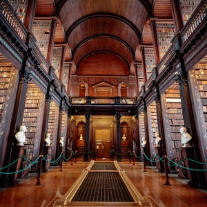 Library of Trinity College Fine Art Photo Print