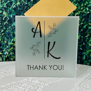 Bruiloftskaartdoos, acrylkaartendoos, gepersonaliseerde kaartendoos, aangepaste envelopdoos, bruiloft/verjaardag/quinceanera/feest Cadeaukaartdoos met deksel