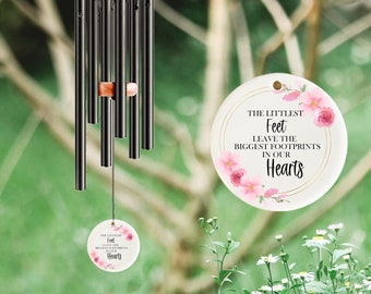 Miscarriage Memorial Chime, Sympathy Loss Of Child Gift For Loss, Memorial Wind Chime, Custom In Loving Memory Wind Chime, Infant Loss