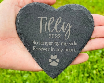 Personalisierte Haustier Gedenkstein, Gravierte Hundegedenktafel, Gravierte Katzengedenktafel, Tiergedenktafel mit Namen