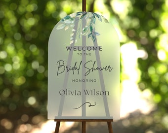Welcome Sign Bridal, Sign Bridal Shower, Days Until, Shower Countdown, Bridal Signs, Finished Shower Sign, Eucalyptus Greenery, The New Mrs