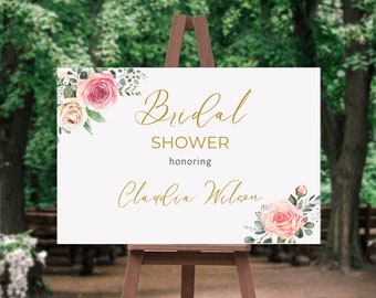 Welcome Sign Bridal, Sign Bridal Shower, Days Until, Shower Countdown, Bridal Signs, Finished Shower Sign, Eucalyptus Greenery, The New Mrs