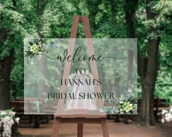 Welcome Sign Bridal, Sign Bridal Shower, Days Until, Shower Countdown, Bridal Signs, Finished Shower Sign, Eucalyptus Greenery, The New Mrs