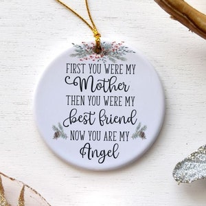 Loss of Mom, Memorial Ornament, Keepsake Ornament, Loss Of Loved One, Sympathy Gift, Sympathy Ornament, Loss Keepsake, Remembrance