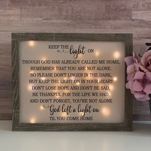 Sympathy Gift, Memorial Frame, Keepsake, Memory Frame, Bereavement Gift, Sympathy Frame,  Memorial Shadow Box,