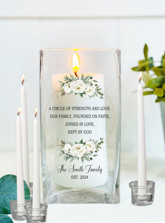 Family unity candle ceremony deals