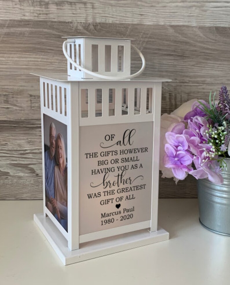 Loss of Brother Sympathy Gift Memory Candle Sympathy Etsy