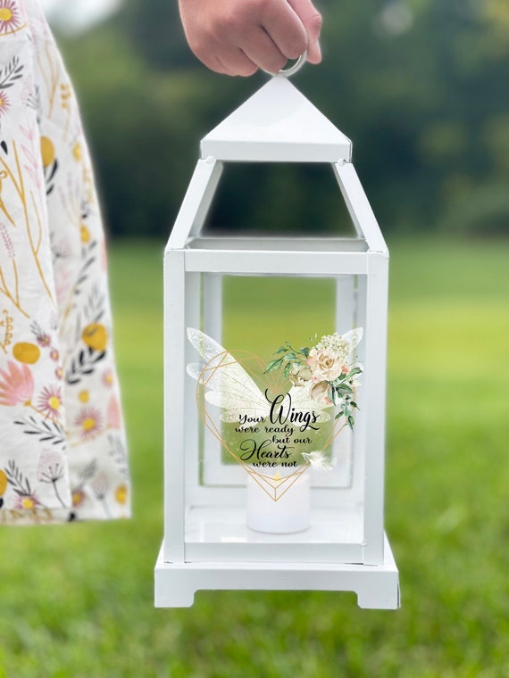 New Memorial Lantern for Loss of Loved One Grave Decorations ...